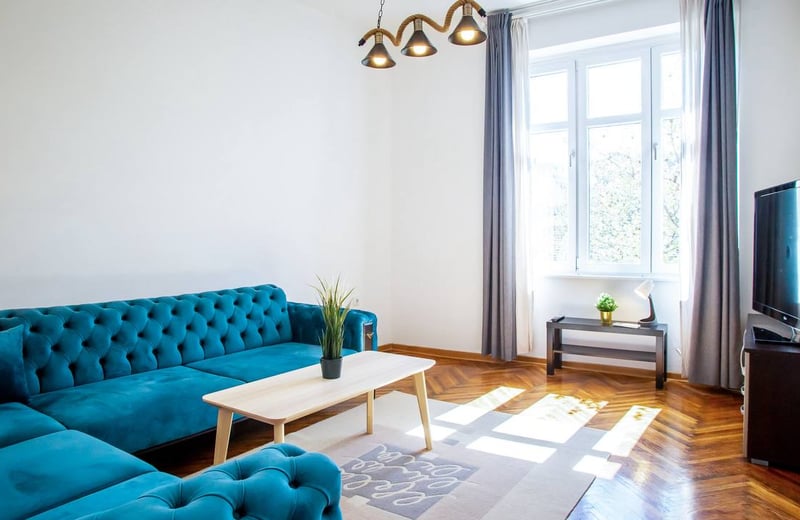 Alquiler de un apartamento luminoso y amueblado de 2 habitaciones, 60 m², Belgrado, Serbia